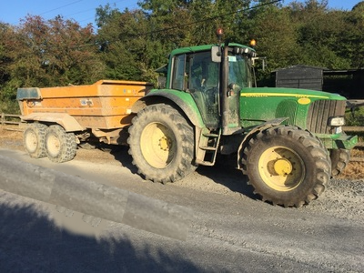 tractor-and-dump-trailer-for-hire tractor and dumptrailer