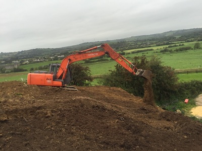 landscaping and lawn levelling landscaping